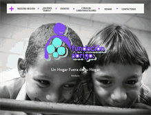 Tablet Screenshot of fundacionabrigo.org